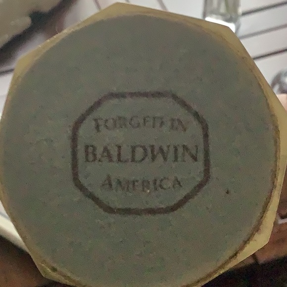 Baldwin Brass Candlestick - Picture 2 of 4